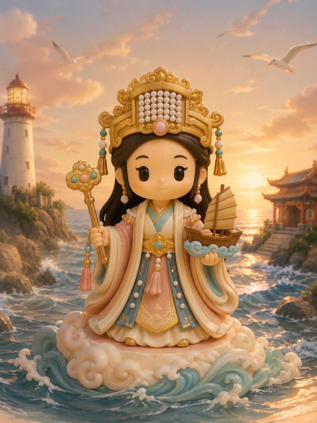 天門媽祖原始角色稿