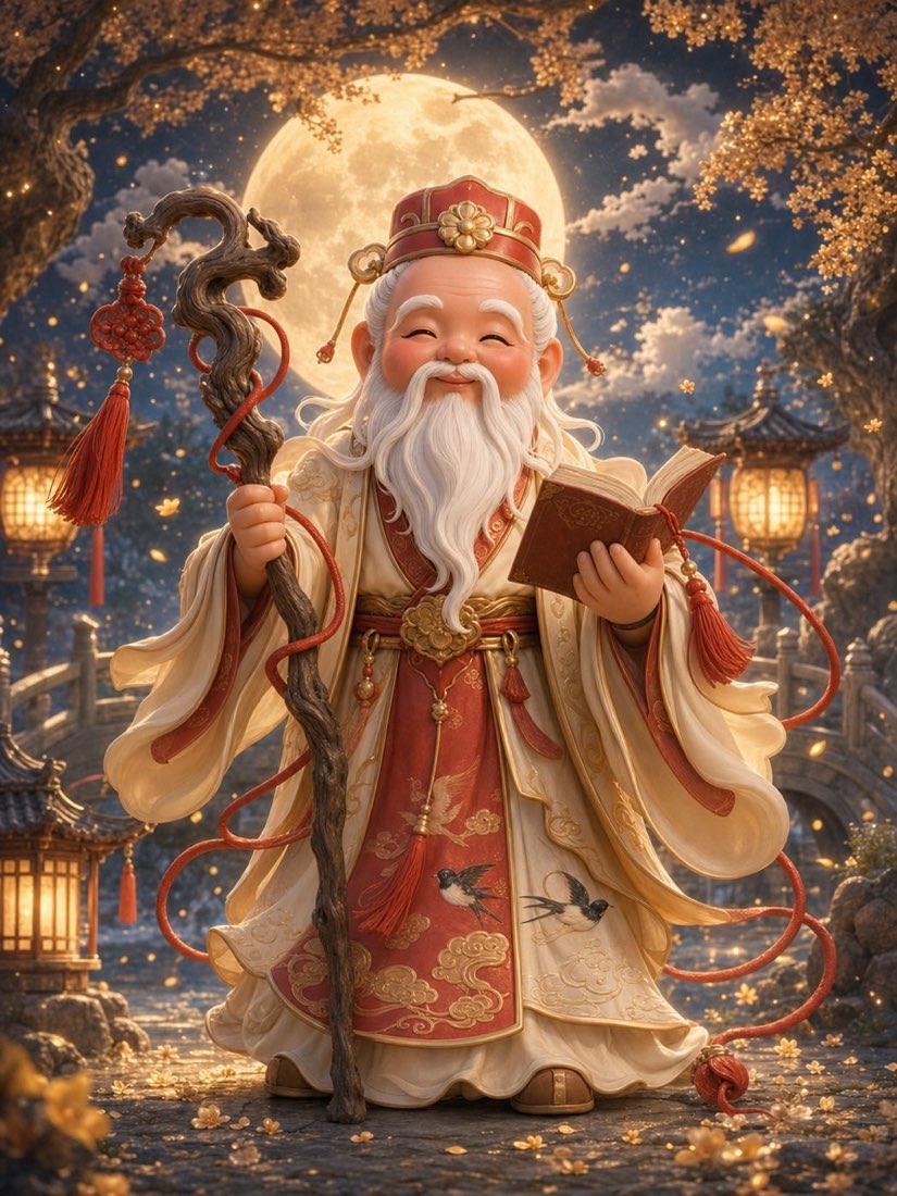 月下老人角色封面